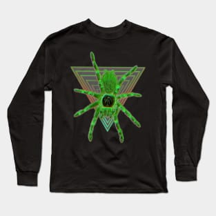 Tarantula “Vaporwave” Triangle V30 (Invert Glitch) Long Sleeve T-Shirt